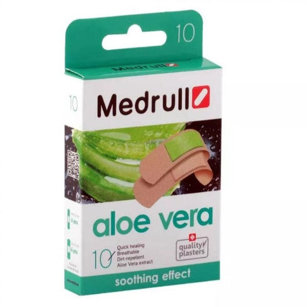 Medrull Plasters Aloe Vera Quick Healing. Plaastrid 10tk