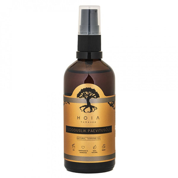 HOIA homespa Natural Tanning Oil. Looduslik päevitusõli 100ml