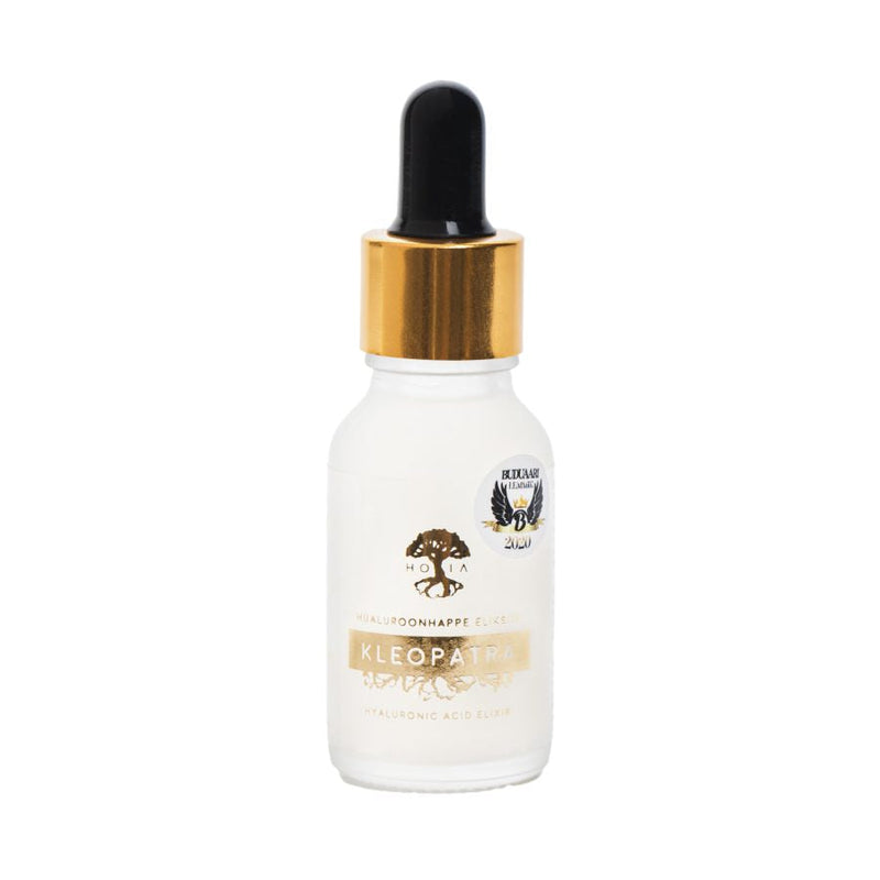 HOIA homespa Hyaluronic Acid Elixir Kleopatra. Hüaluroonhappe-eliksiir 15ml