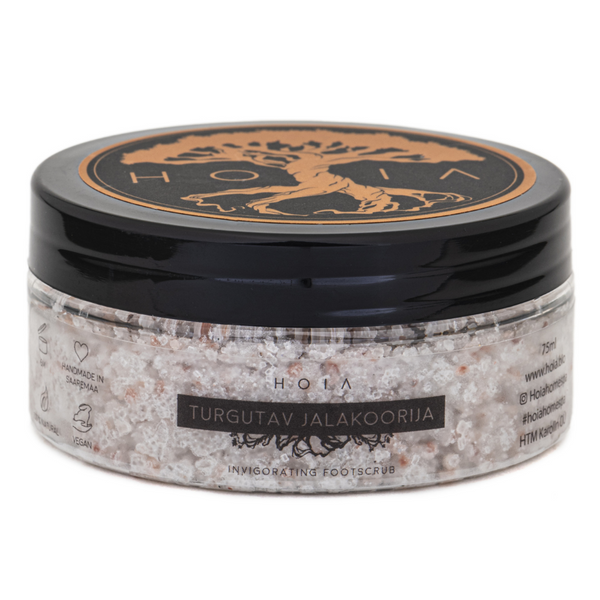 HOIA homespa Invigorating Footscrub. Turgutav jalakoorija 75ml