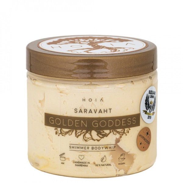 HOIA homespa Shimmer Bodywhip. Säravaht Golden Goddess 200ml