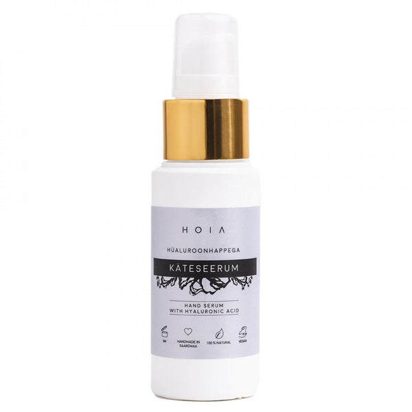 HOIA homespa Hand Serum With Hyaluronic Acid. Noorendav käteseerum hüaluroonhappega 50ml