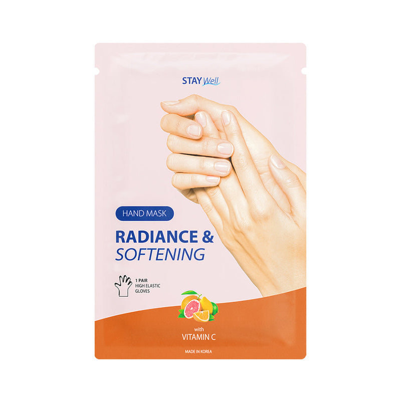 Stay Well Radiance & Softening Hand Mask C Vitamin Complex. Nahka pehmendav kätemask 1paar