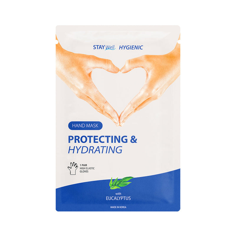 Stay Well Protecting & Hydrating Hand Mask Eucalyptus. Nahka niisutav kätemask 1paar