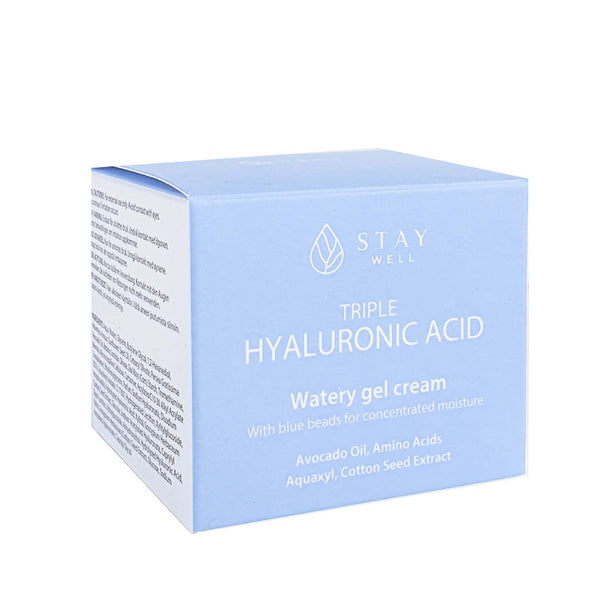 Stay Well Triple Hyaluronic Acid Watery Gel Cream. Hüaluroonhappega vegan geelkreem 50ml