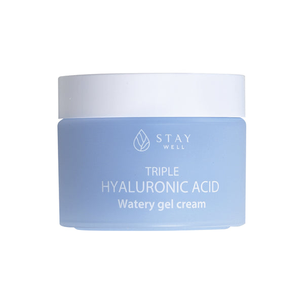 Stay Well Triple Hyaluronic Acid Watery Gel Cream. Hüaluroonhappega vegan geelkreem 50ml