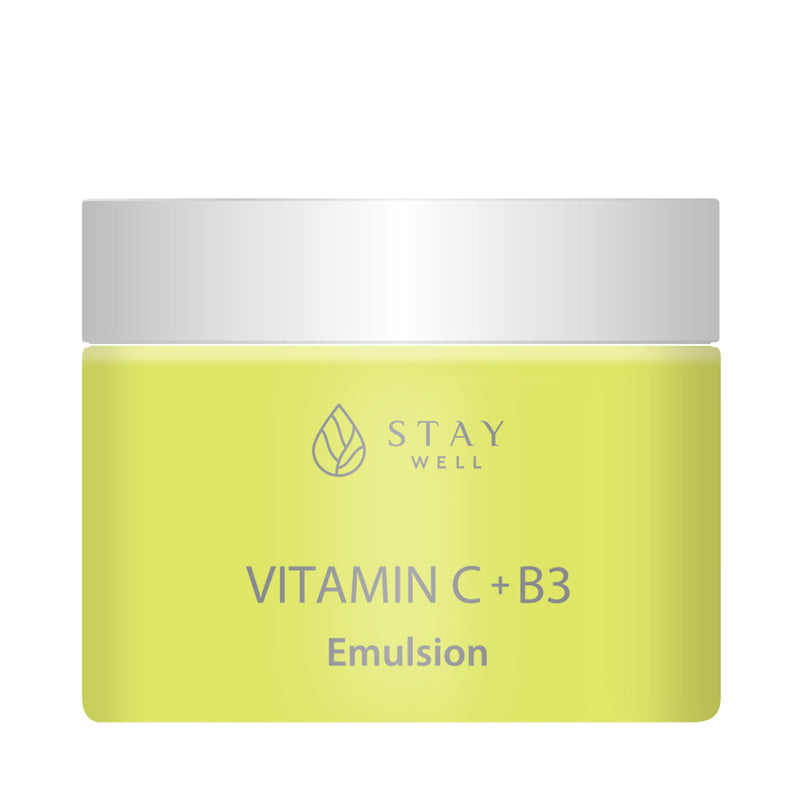Stay Well Vitamin C+B3 Emulsion. Vegan emulsioonkreem vitamiinidega 50ml