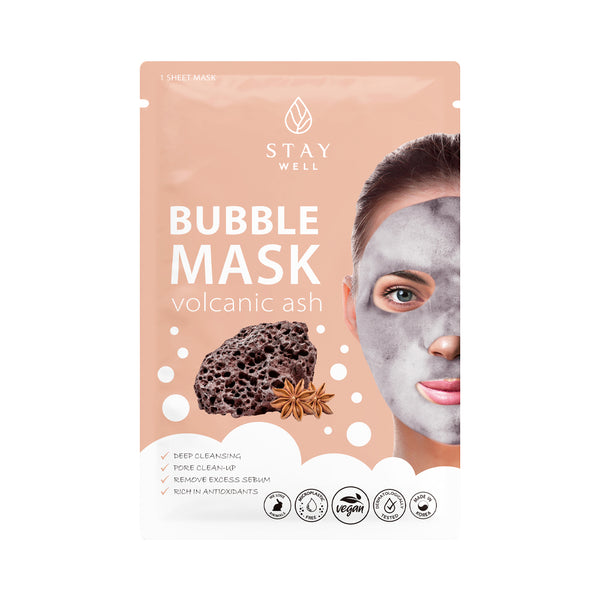 Stay Well Deep Cleansing Bubble Mask Volcanic Ash. Puhastav mullimask vulkaanilise tuhaga 20g