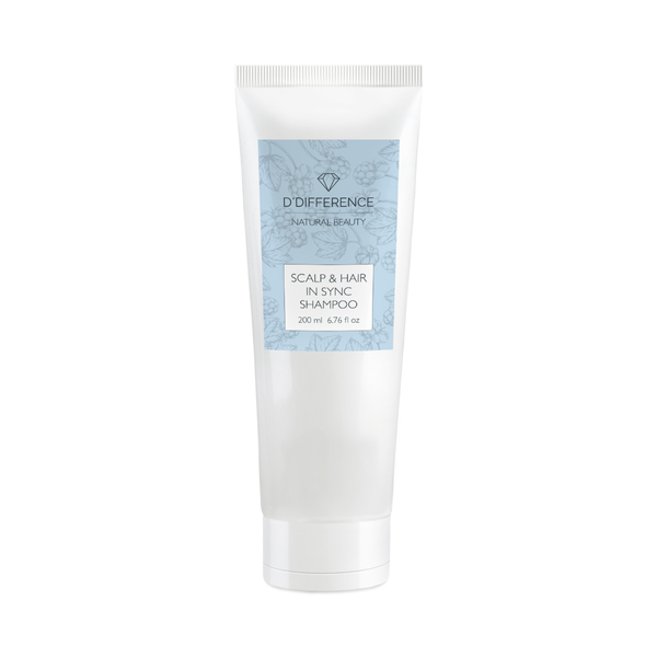 D'Difference Natural Beauty 4D Scalp & Hair In Sync Shampoo. Peanahka tasakaalustav ja juukseid siluv šampoon 200ml