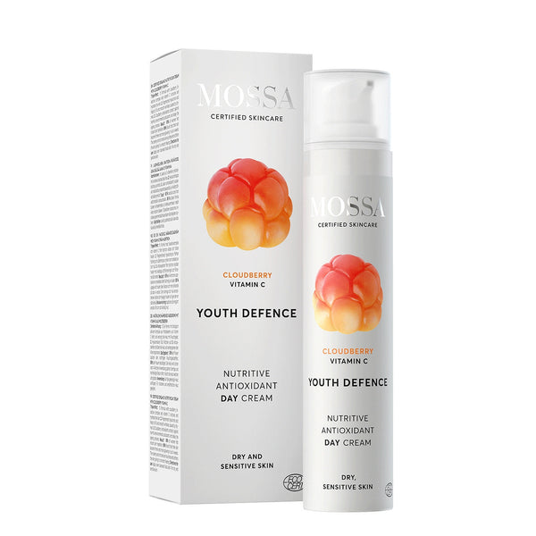 Mossa Youth Defence Nutritive Antioxidant Day Cream, Dry And Sensitive Skin. Päevakreem, kuiv/tundlik nahk 50ml