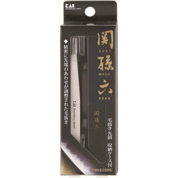 Kai Tweezers. Pintsetid kaldus otsaga 1tk