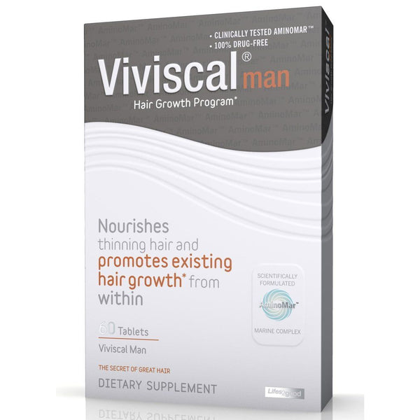 Viviscal Hair Growth Supplements Man. Juuksekasvu soodustavad vitamiinid meestele 60tk