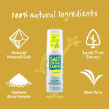 Salt of the Earth Natural Deodorant Spray Unscented. Lõhnatu spreideodorant 100ml