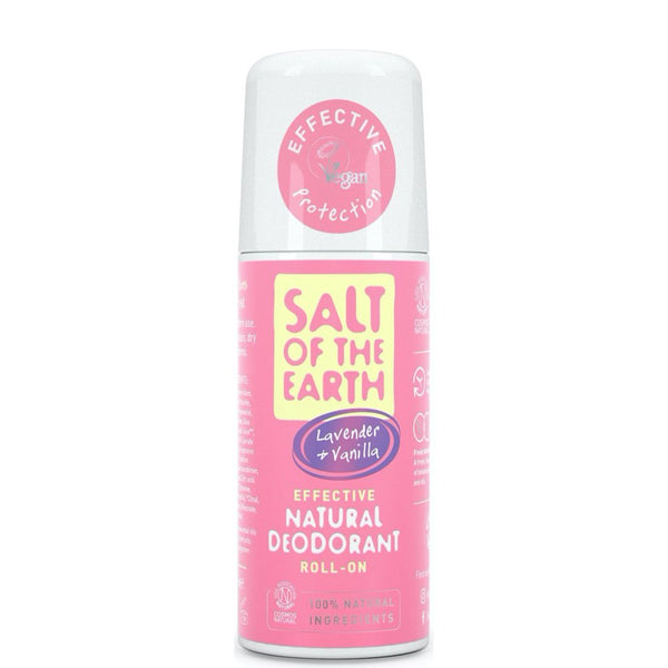 Salt of the Earth Natural Deodorant Roll-On Lavender & Vanilla. Rulldeodorant lavendli ja vaniljega aroomiga 75ml