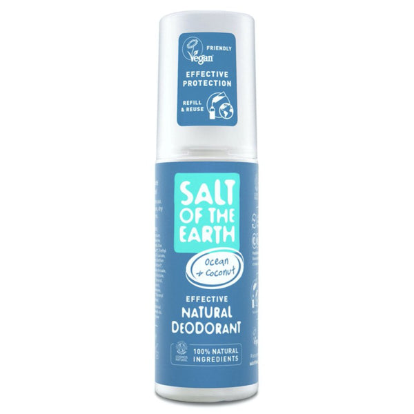 Salt of the Earth Natural Deodorant Spray Ocean & Coconut. Spreideodorant "Ookean ja kookos" 100ml