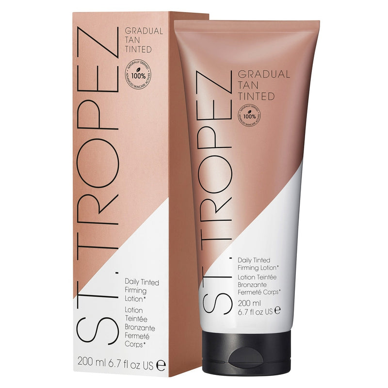 St. Tropez Gradual Tan Tinted Daily Firming Lotion. Järkjärgulist päevitust andev igapäevane toonitud pinguldav kreem 200ml