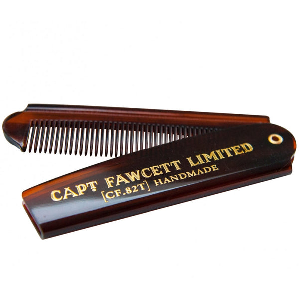 Captain Fawcett Beard Comb [CF.82T]. Volditav habemekamm 1tk