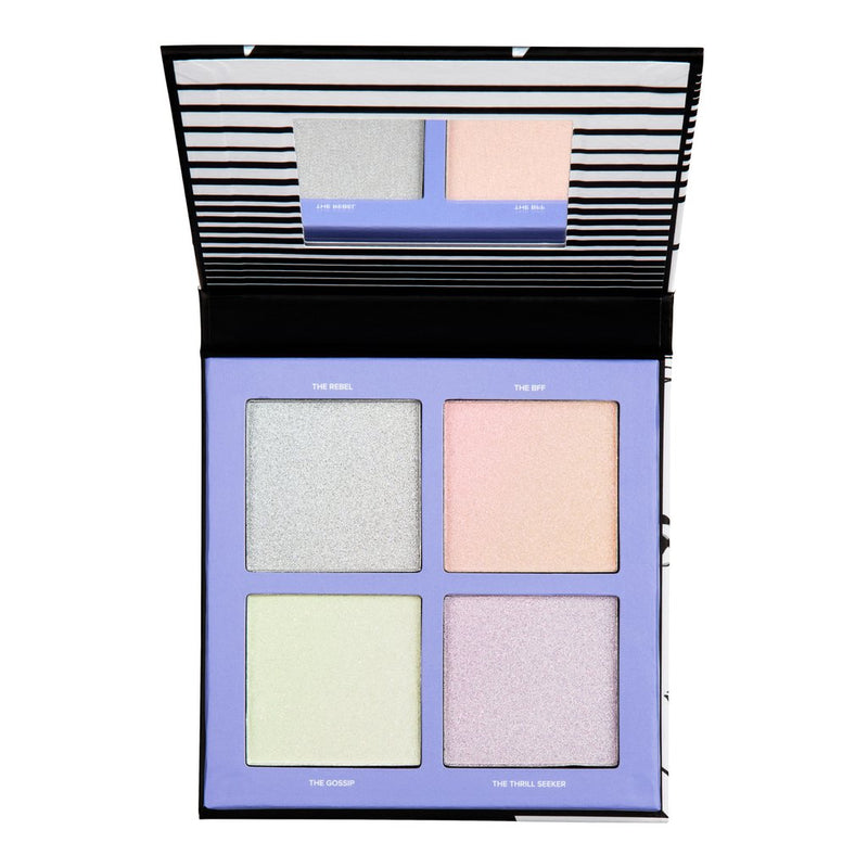 Lottie Shimmer Squad Holographic Haul Highlighting Palette. Valgust peegeldav holograafiline särapuudripalett 16,8g