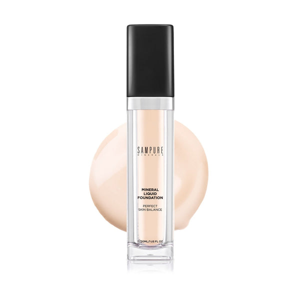 Sampure Minerals Mineral Liquid Foundation. Mineraalne jumestuskreem 30ml (erinevad toonid)