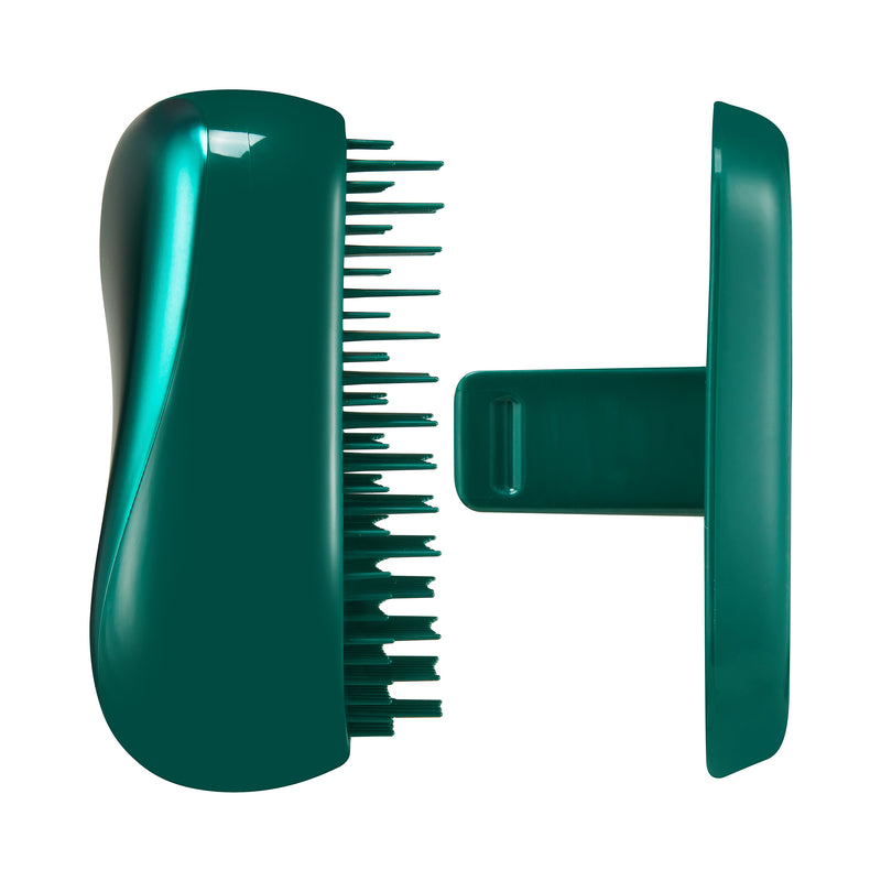 Tangle Teezer Compact Styler On-The-Go Detangling Hairbrush Smooth And Shine Green Jungle. Kattega pusahari roheline 1tk