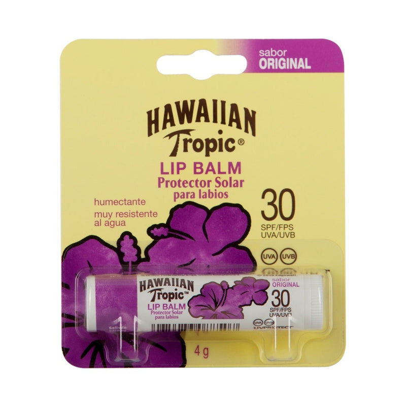 Hawaiian Tropic Lip Balm Sun Protection Stick SPF30 Tropical Flavour. Päikesekaitsepulk huultele 4g