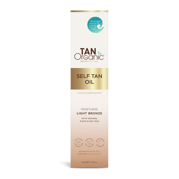 TanOrganic Self Tan Oil Light Bronze, Moisturise. Isepruunistav õli niisutav, hele pronks 100ml