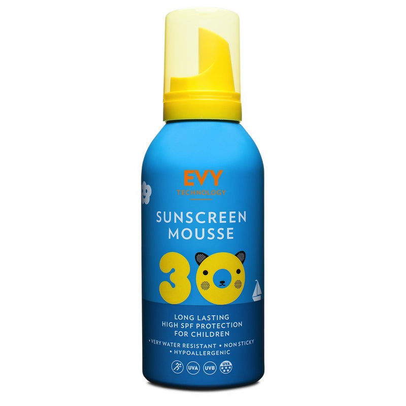 Evy Sunscreen Mousse SPF30 Kids. Päikesevaht lastele 150ml