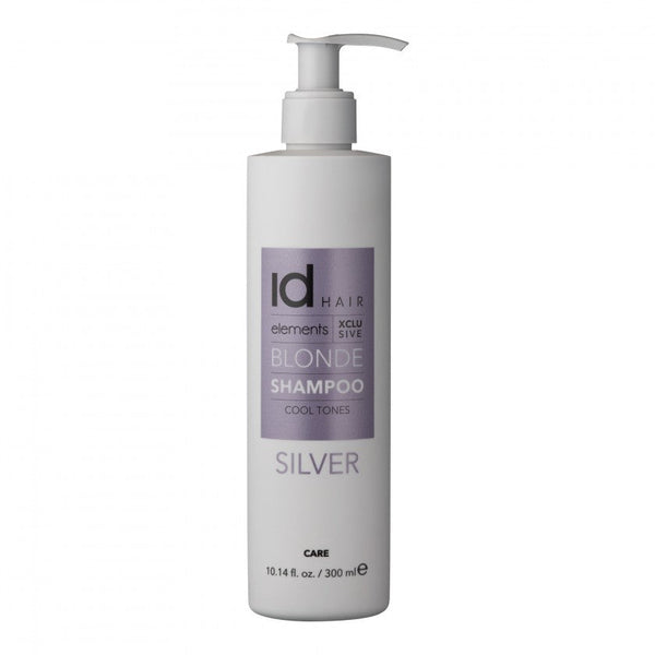 IdHAIR Elements Xclusive Silver Shampoo Cool Tones. Külmade blondeeritud juuste šampoon (erinevad suurused)