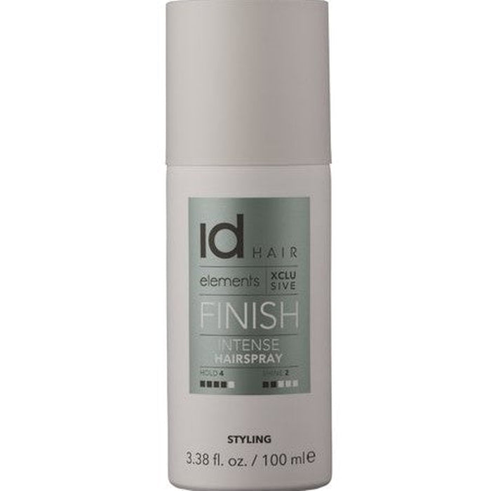IdHAIR Elements Xclusive Finish Intense Hairspray Hold 4 Shine 2. Juukselakk tugev hoidvus, kerge läige (erinevad suurused)