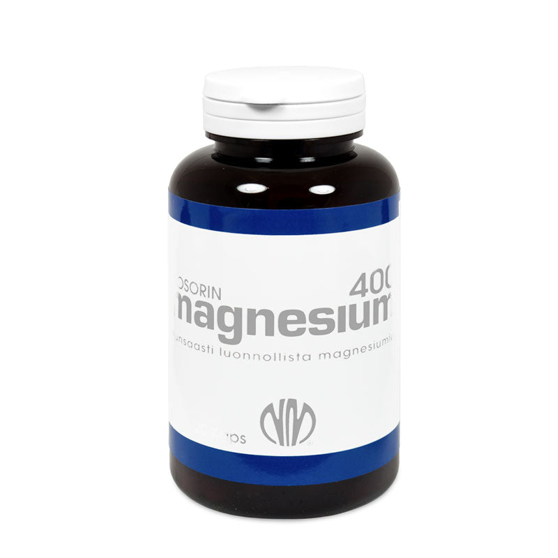 Natura Media Biosorin Magnesium 400mg. Magneesiumikapslid 120tk