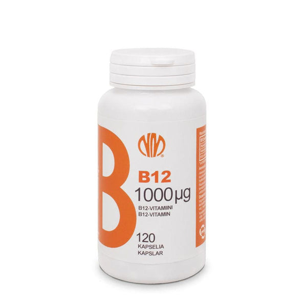 Natura Media B12 1000 mcg Vitamin Caps. B12-vitamiinikapsel 120tk