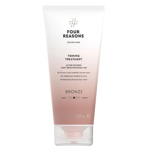 Four Reasons Color Mask Toning Shampoo Bronze. Tooniv šampoon värvitud juustele 250ml