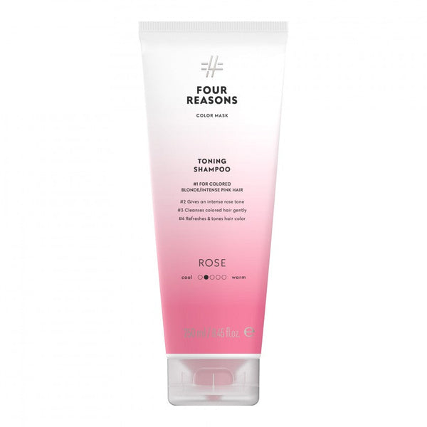Four Reasons Color Mask Toning Shampoo Rose. Tooniv šampoon värvitud juustele 250ml