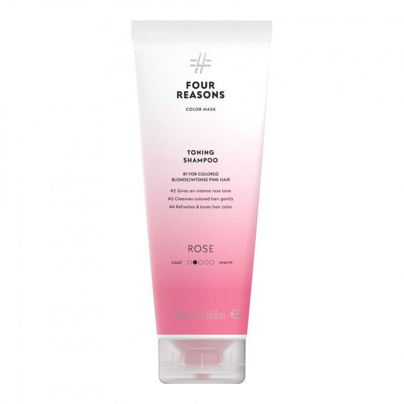 Four Reasons Color Mask Toning Shampoo Rose. Tooniv šampoon värvitud juustele 250ml