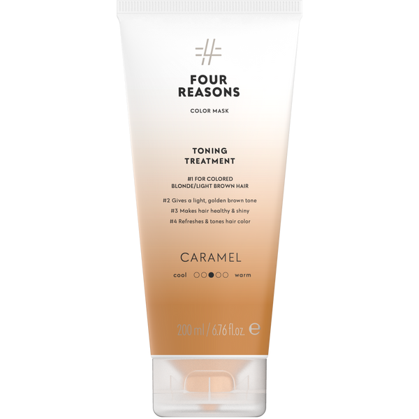 Four Reasons Color Mask Toning Treatment Caramel. Tooniv juuksemask värvitud juustele 200ml