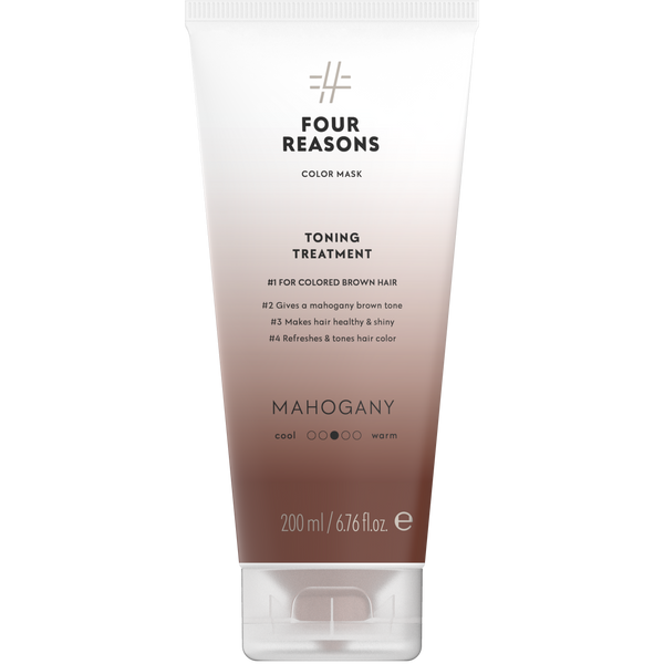 Four Reasons Color Mask Toning Treatment Mahogany. Tooniv juuksemask värvitud juustele 200ml