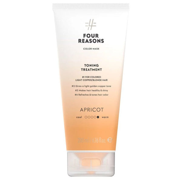 Four Reasons Color Mask Toning Shampoo Apricot. Tooniv šampoon värvitud juustele 250ml