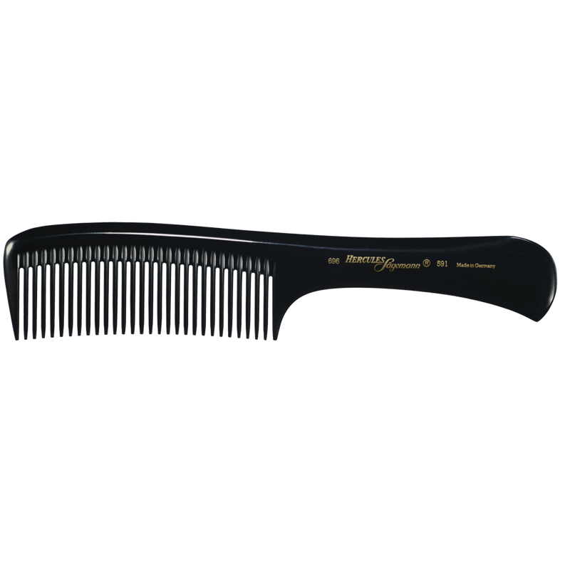 Hercules Sägemann Wide Teeth Comb 9" 696W-591W. Laiade piidega varrega kamm