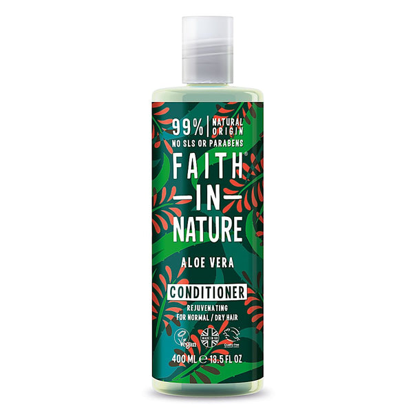 Faith In Nature Rejuvenating Conditioner Aloe Vera For Normal/Dry Hair. Uuendav palsam aloe veraga normaalsetele/kuivadele juustele 400ml