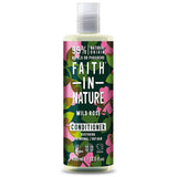 Faith In Nature Restoring Conditioner Wild Rose For Normal/Dry Hair. Taastav palsam orgaanilise metsiku roosi õliga normaalsetele/kuivadele juustele 400ml