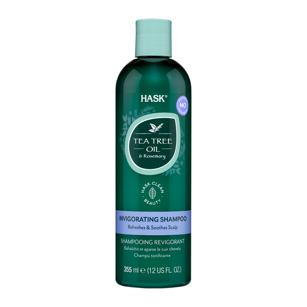 Hask Tea Tree Oil & Rosemary Invigorating Shampoo. Ergutav šampoon teepuuõli ja rosmariiniga 355ml