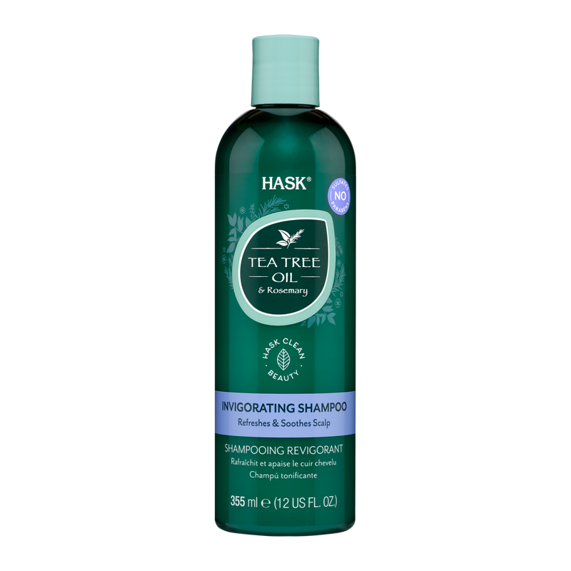 Hask Tea Tree Oil & Rosemary Invigorating Shampoo. Ergutav šampoon teepuuõli ja rosmariiniga 355ml