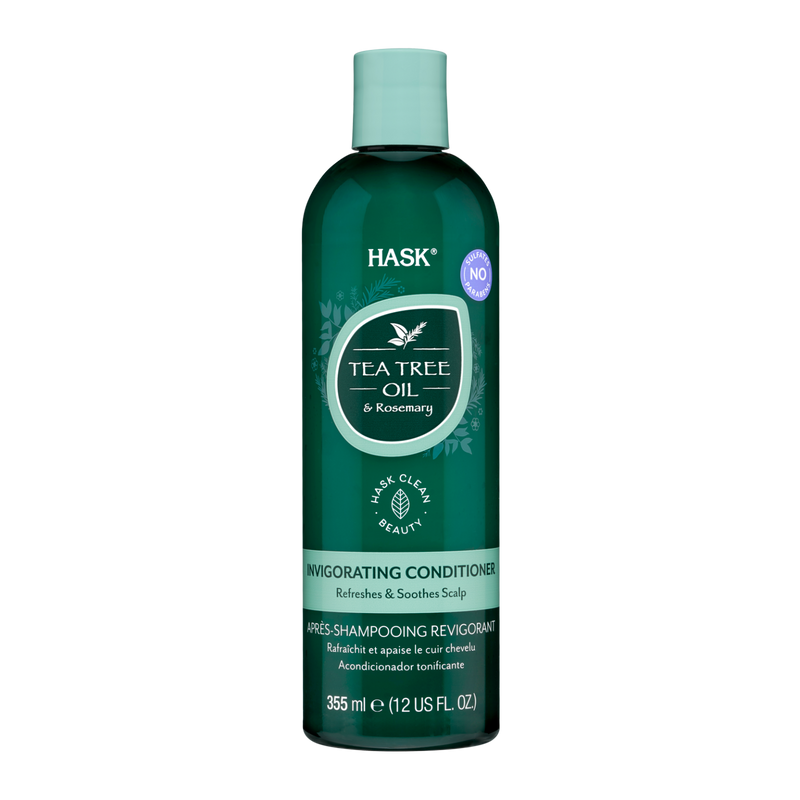Hask Tea Tree Oil & Rosemary Invigorating Conditioner. Ergutav palsam teepuuõli ja rosmariiniga 355ml
