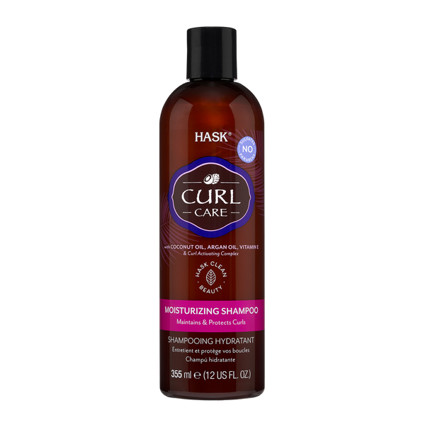 Hask Curl Care Moisturizing Shampoo. Niisutav šampoon lokkis juustele 355ml