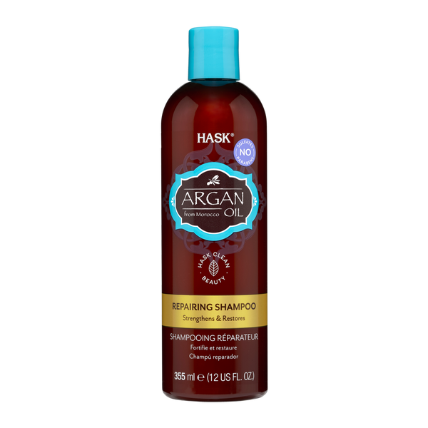 Hask Argan Oil Repairing Shampoo. Taastav šampoon argaaniaõliga 355ml