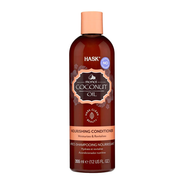 Hask Monoi And Coconut Oil Nourishing Conditioner. Monoi ja kookose toitev palsam 355ml