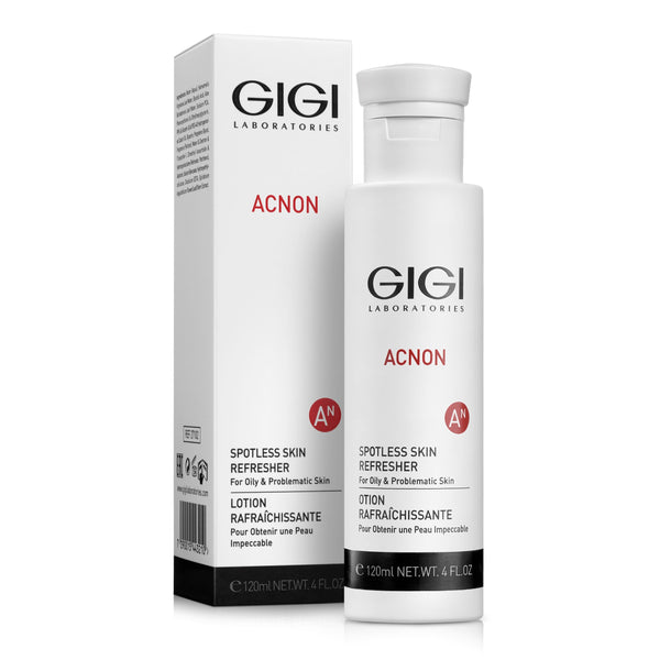 GIGI Acnon Spotless Skin Refresher For Oily&Problematic Skin. Värskendav toonik rasusele ja probleemsele nahale 120ml
