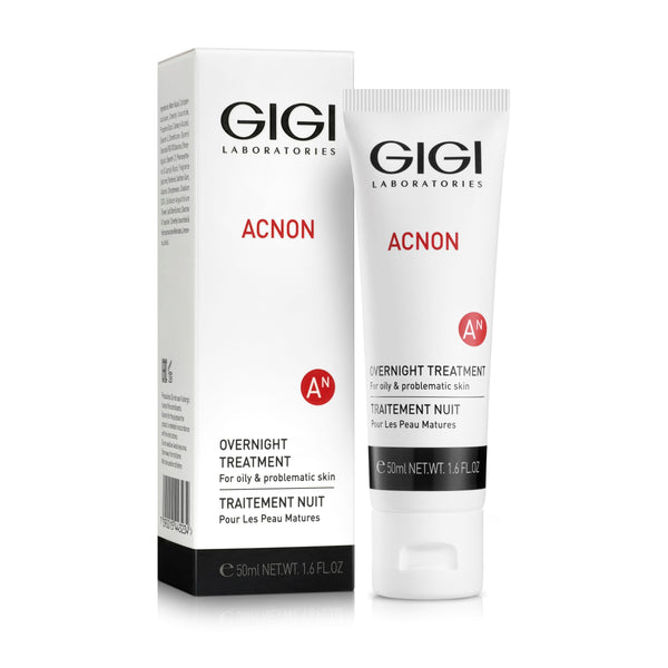 GIGI Acnon Overnight Treatment For Oily&Problematic Skin. Õlivaba emulsioon rasusele ja probleemsele nahale õhtuseks kasutamiseks 50ml
