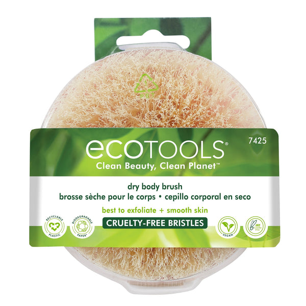 Ecotools Dry Body Brush. Sünteetilistest harjastest kuiv kehahari 1tk