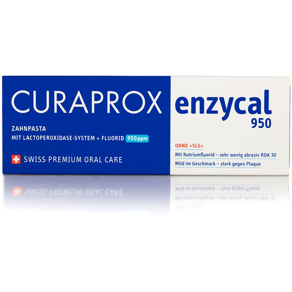 Curaprox Enzycal Toothpaste 950ppm. Hambapasta fluor 75ml